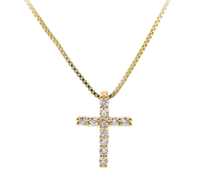 “Dainty Cross” Necklace 💧